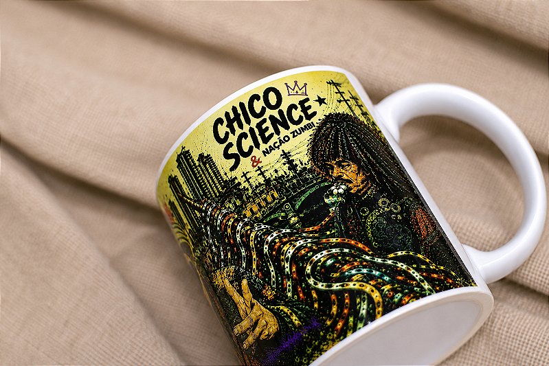 Caneca do Chico Science em Cerâmica 330ml