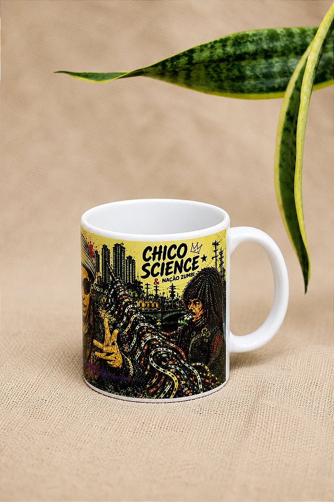 Caneca do Chico Science em Cerâmica 330ml