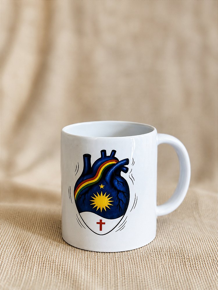 Caneca Pernambuco Imortal de Cerâmica 330 ml
