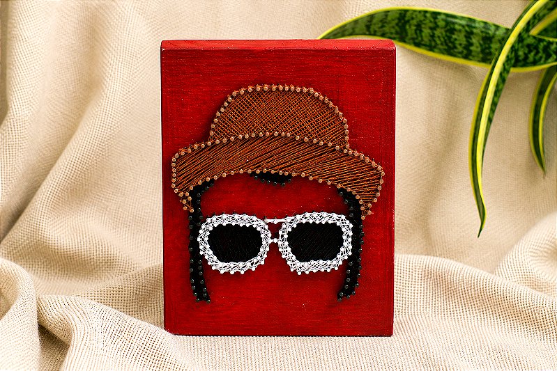 Quadro Chico Sciense String Art
