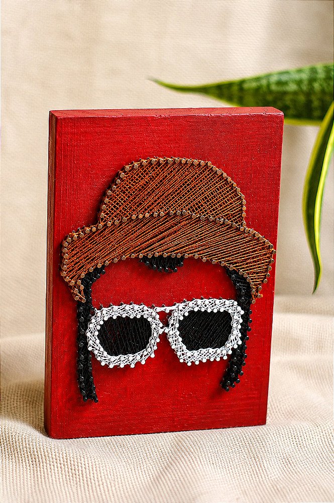 Quadro Chico Sciense String Art