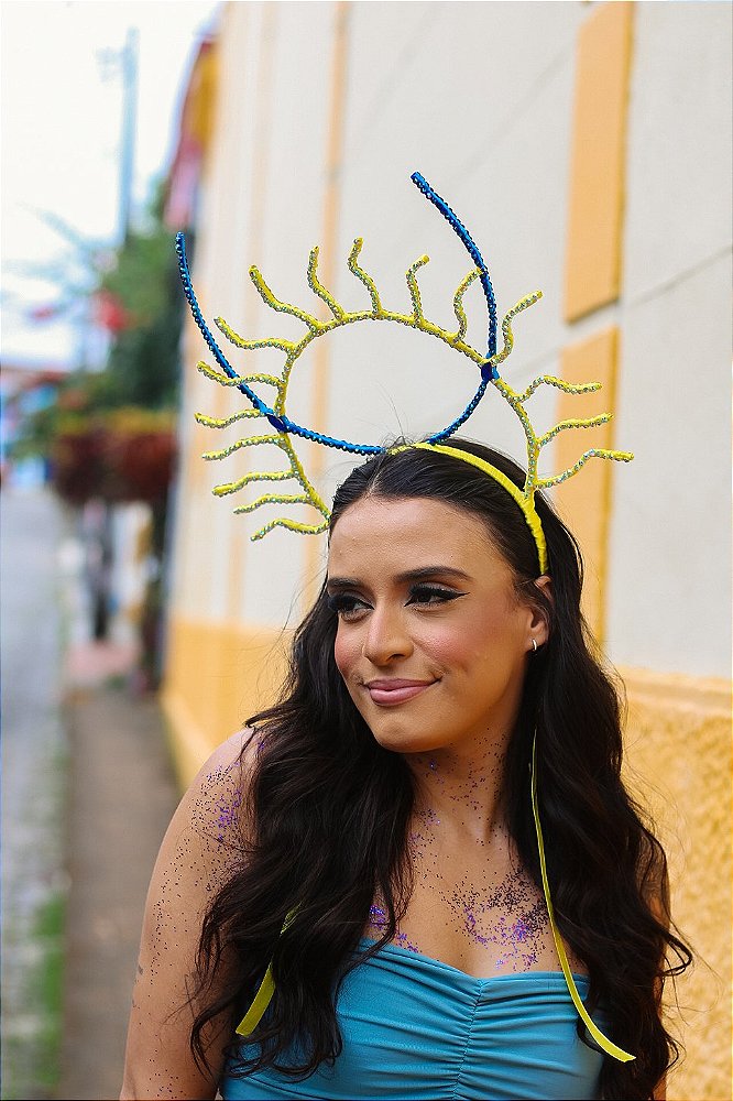 Adereço de Cabeça Sol & Lua