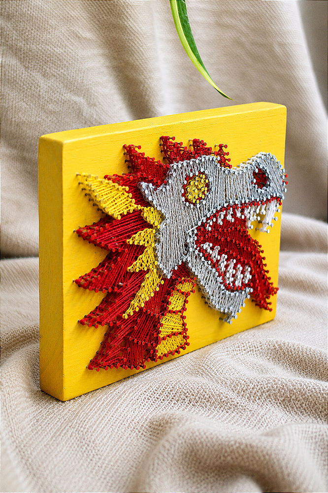 Quadro String Art Eu Acho é Pouco