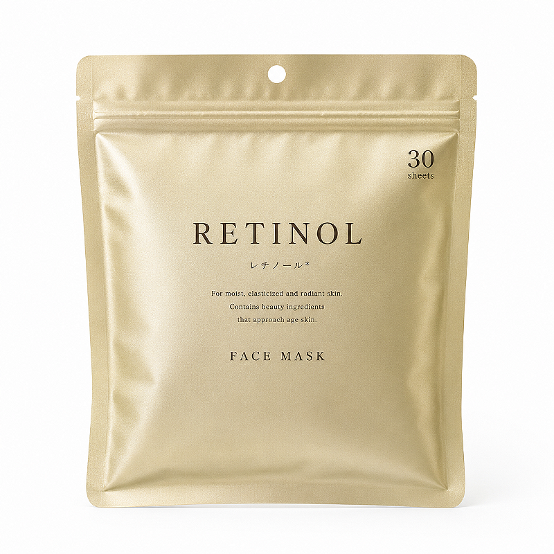 Retinol Face Mask – 30 Máscaras Faciais