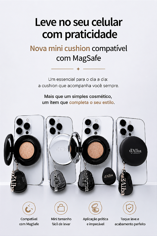 d'Alba Mini Cushion MagSafe