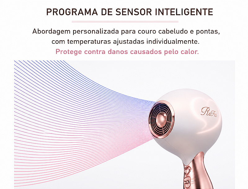 Secador ReFa Heart Dryer Air