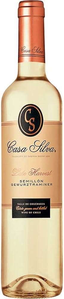 VCH CASA SILVA LATE HARVEST SEMILLON GEWURZTRAMINER BC500