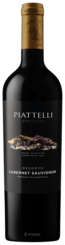 VAR PIATTELLI RESERVE CABERNET SAUVIGNON TT750