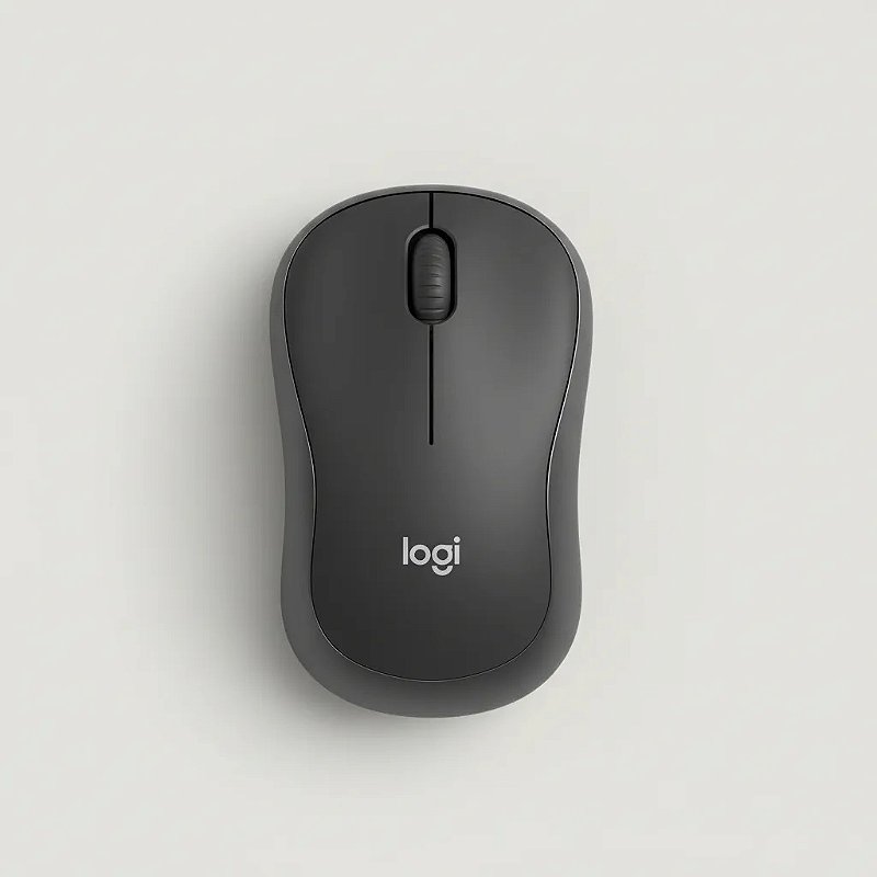 Mouse sem Fio Logitech M220 Silent Silencioso Preto 1000 DPI