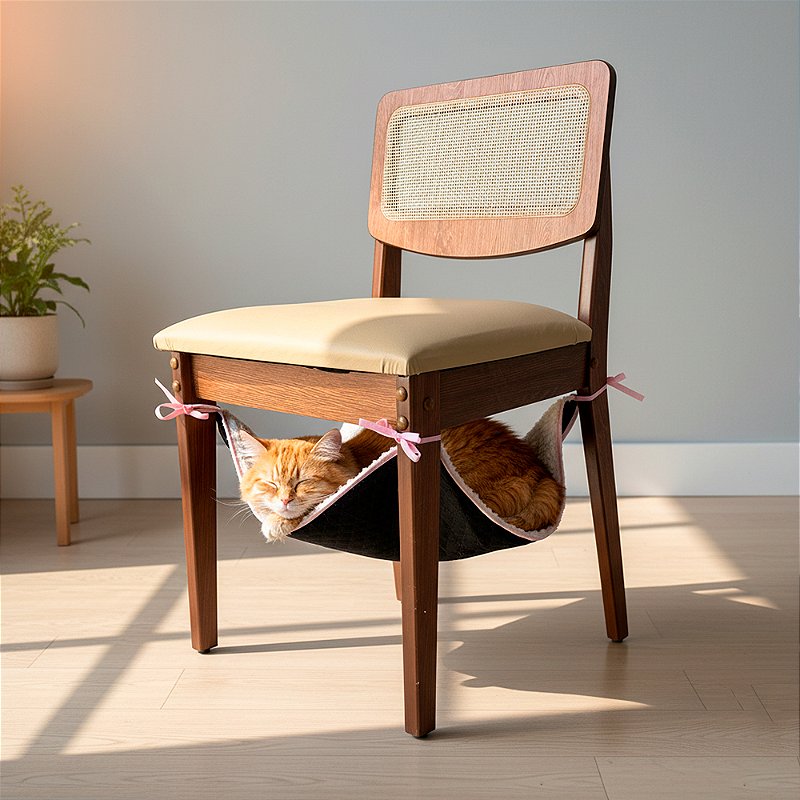 Rede de Cadeira Impermeável Para Gatos Chiara Cor:Pink