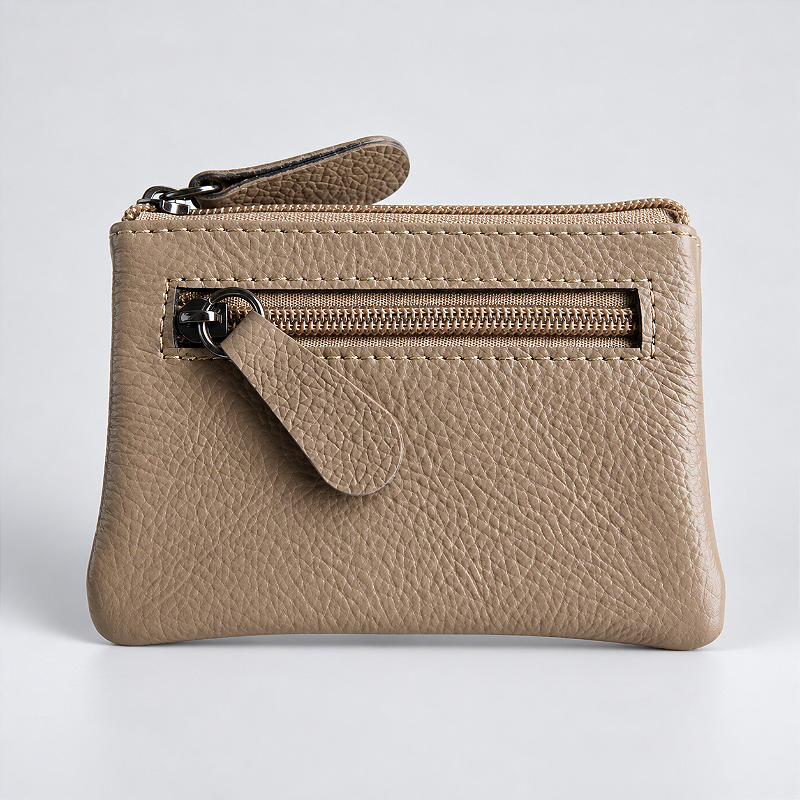 Bolsinha de Couro Mini Slim em Couro Legítimo