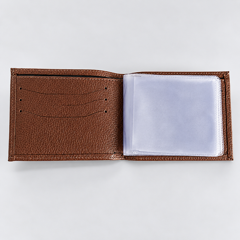 Carteira de Couro Social Masculina