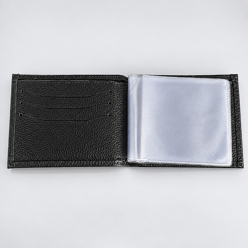 Carteira de Couro Social Masculina