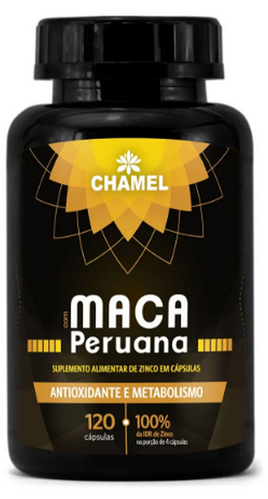 CHAMEL CAPSULAS MACA PERUANA 600MG C/120