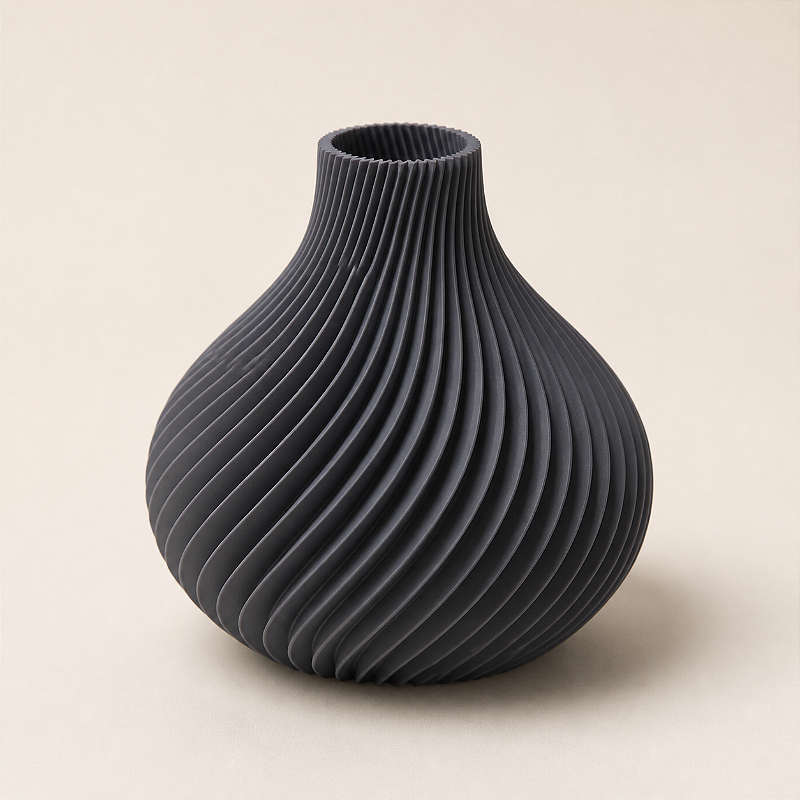Criandê Vaso Zen | Espiral Paramétrica de Curva Contínua