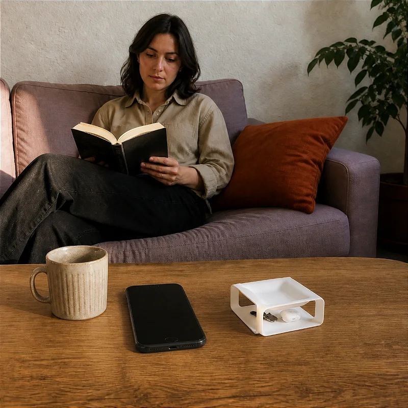 James | Bandeja Ondulada Organizadora de Mesa Criandê