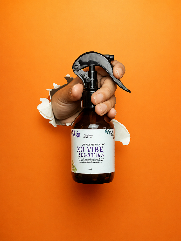 Spray Vibracional Com Óleos Essenciais Limpeza Energética Efeito Relaxante 60ml