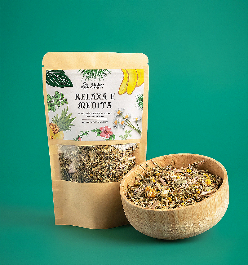 Chá Infusão Relaxa e Medita (Refil)