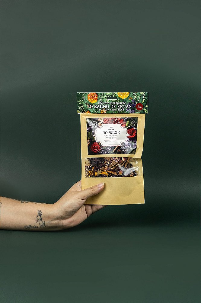Banho de Ervas Magia do Amor para Atração E Amor Próprio