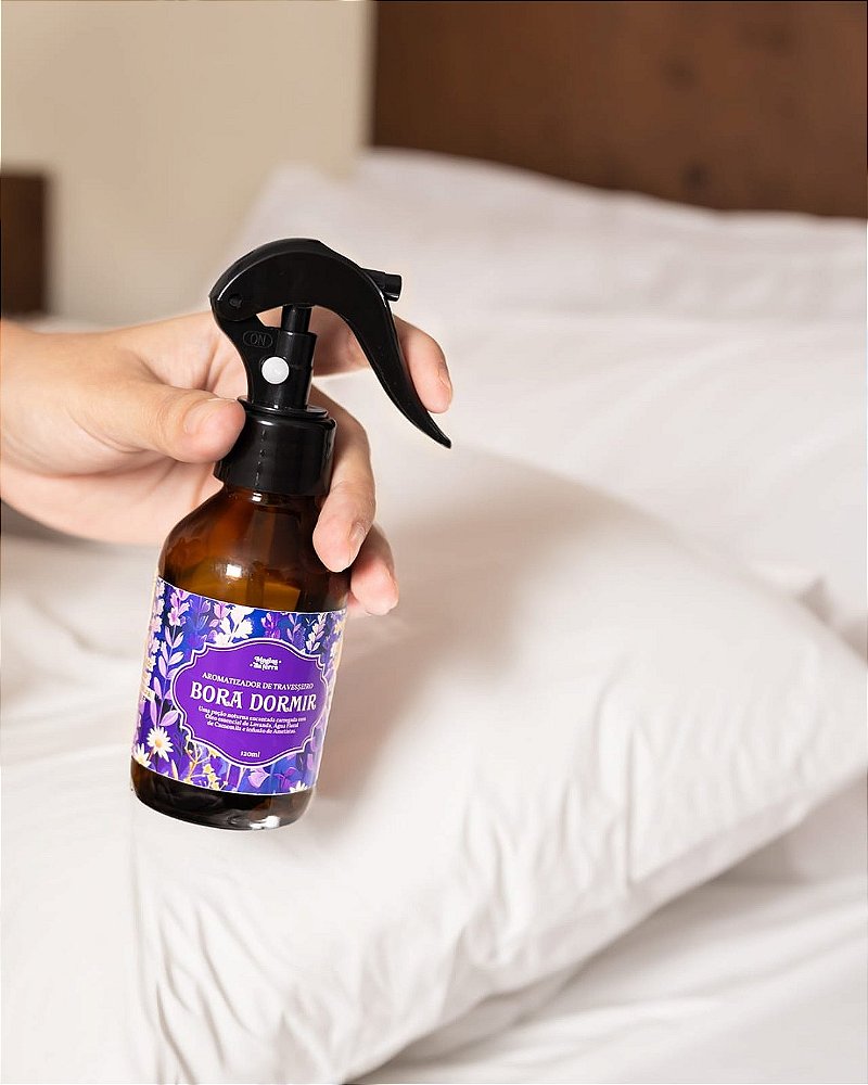 Spray Terapêutico Aromatizador de Travesseiro Para Dormir