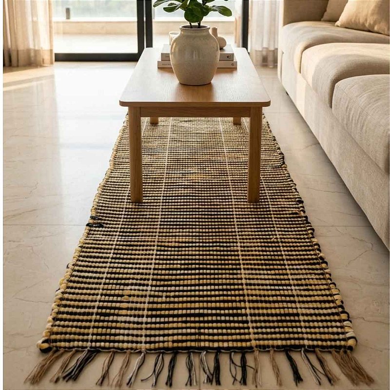 Passadeira Artesanal 1,38 x 48 cm – KIT 5 unidades (Cores Sortidas)