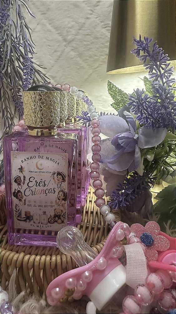 Encantados Erês e Crianças Perfumes Ritualísticos