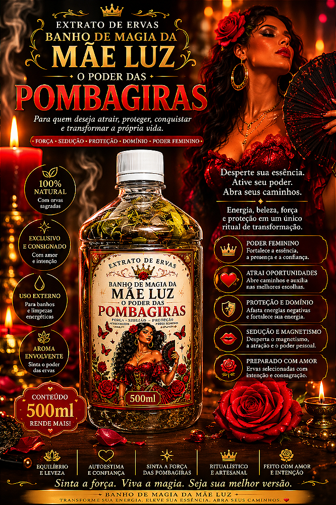 Extrato de Ervas Guardiã Sublime Pombagiras