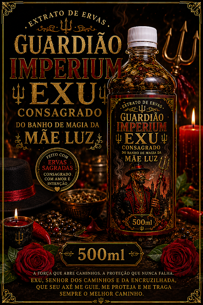 Extrato de Ervas Guardião Imperium Exu