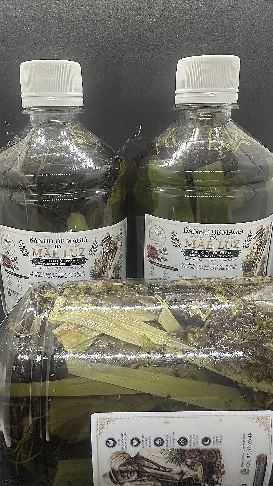 Extrato de Ervas Ritualístico Abraço Ancestral Pretos Velhos