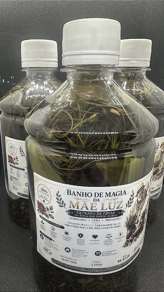 Extrato de Ervas Ritualístico Abraço Ancestral Pretos Velhos