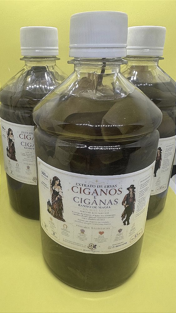 Extrato de Ervas Ritualístico Encanto Ciganos