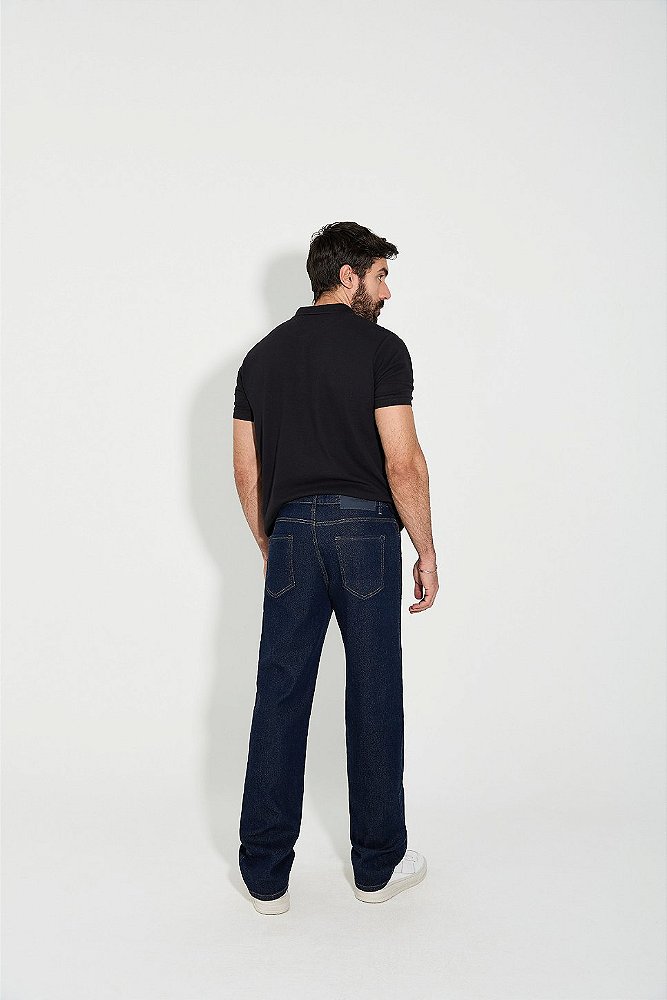 Calça Jeans Reta