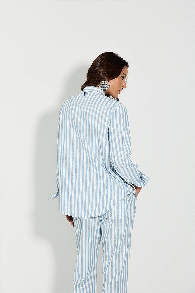 Camisa Tradicional Listrada