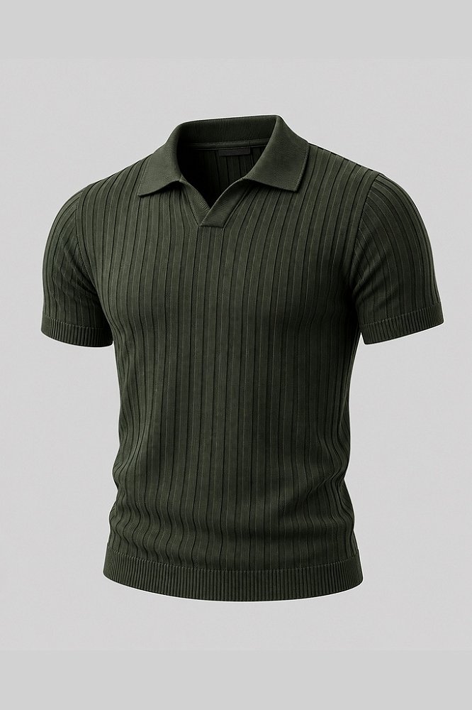 Polo Tricot Bali - Verde Militar