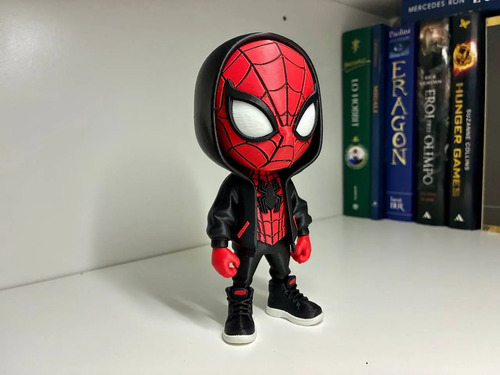 Boneco Homem-aranha Urbano Com Capuz 3d