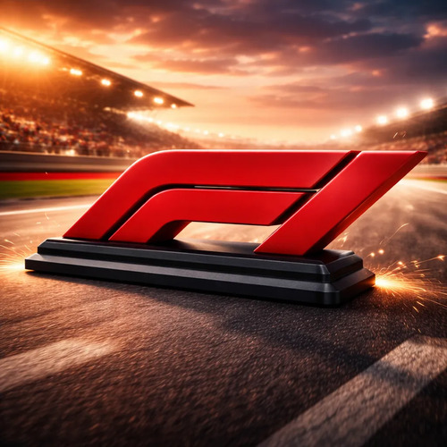 Logo Decorativo Fórmula 1 - F1
