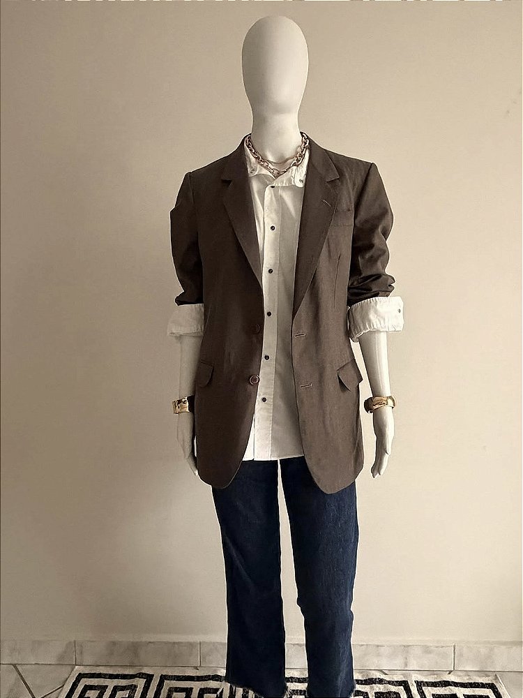 Blazer Vintage Marrom