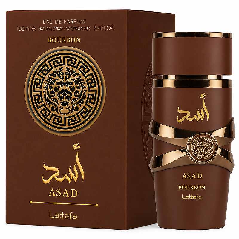 Asad Bourbon Lattafa Masculino 100 ml