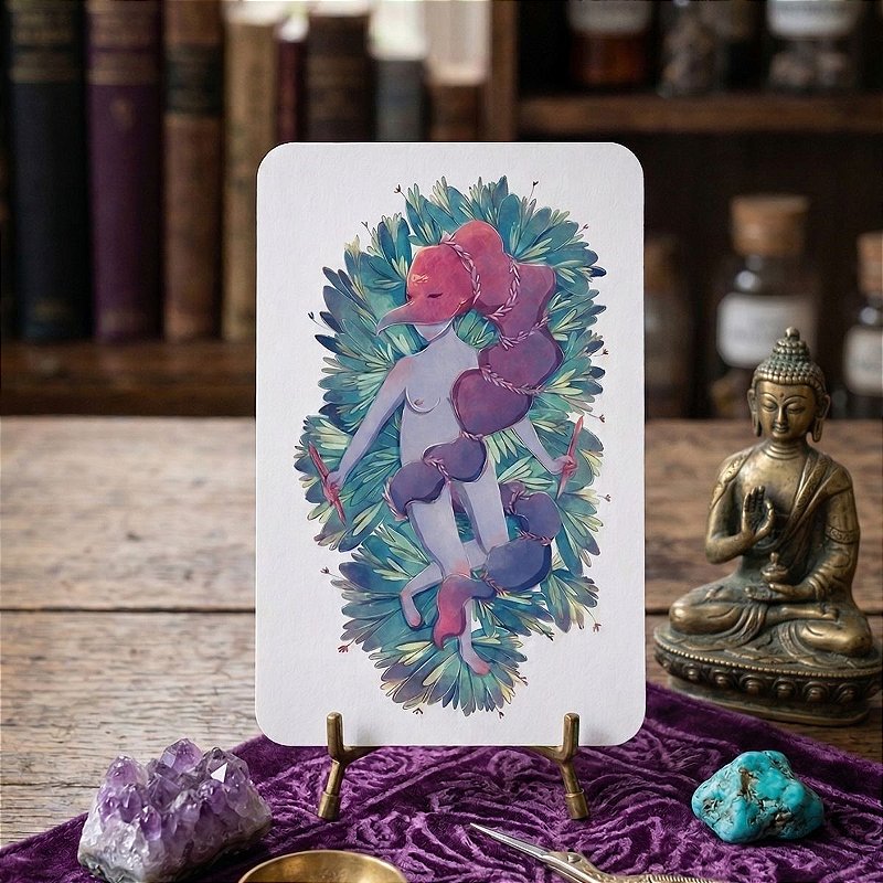 3 Carta avulsa Arcano Maior 10x15cm para altar