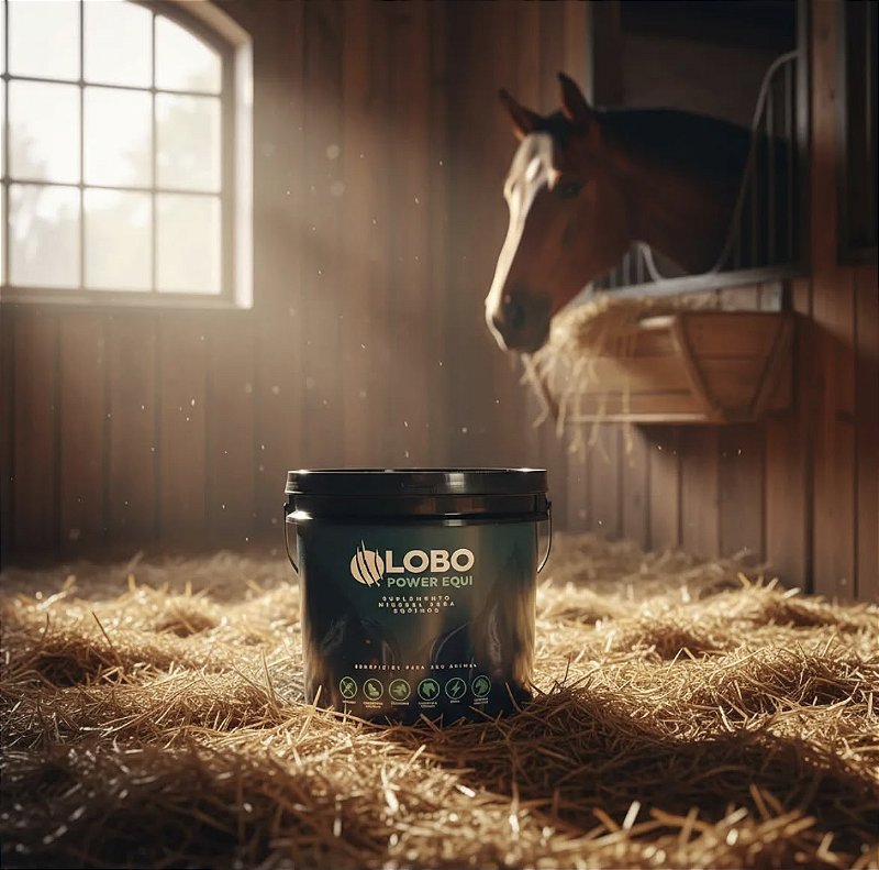 Lobo Power Equi Suplemento Mineral para Equinos 6kg