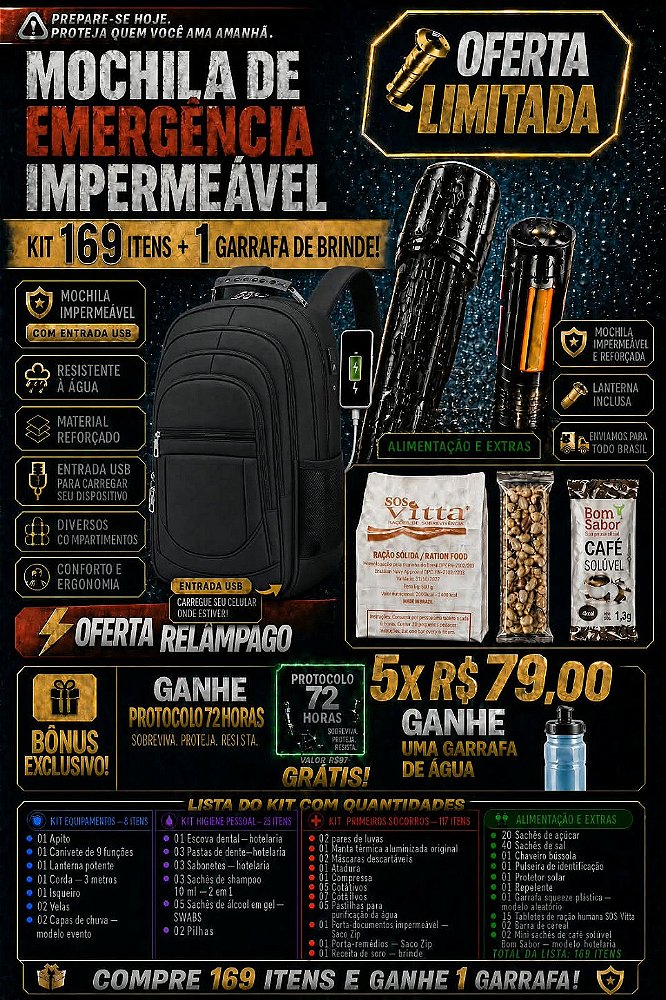 Mochila Top Premium
