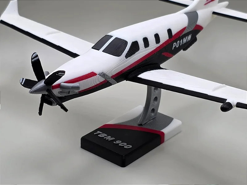 Kit de Montagem Miniatura de Avião TBM-900