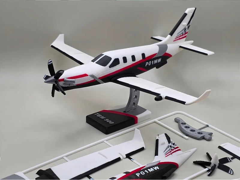 Kit de Montagem Miniatura de Avião TBM-900