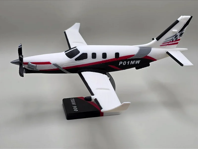 Kit de Montagem Miniatura de Avião TBM-900