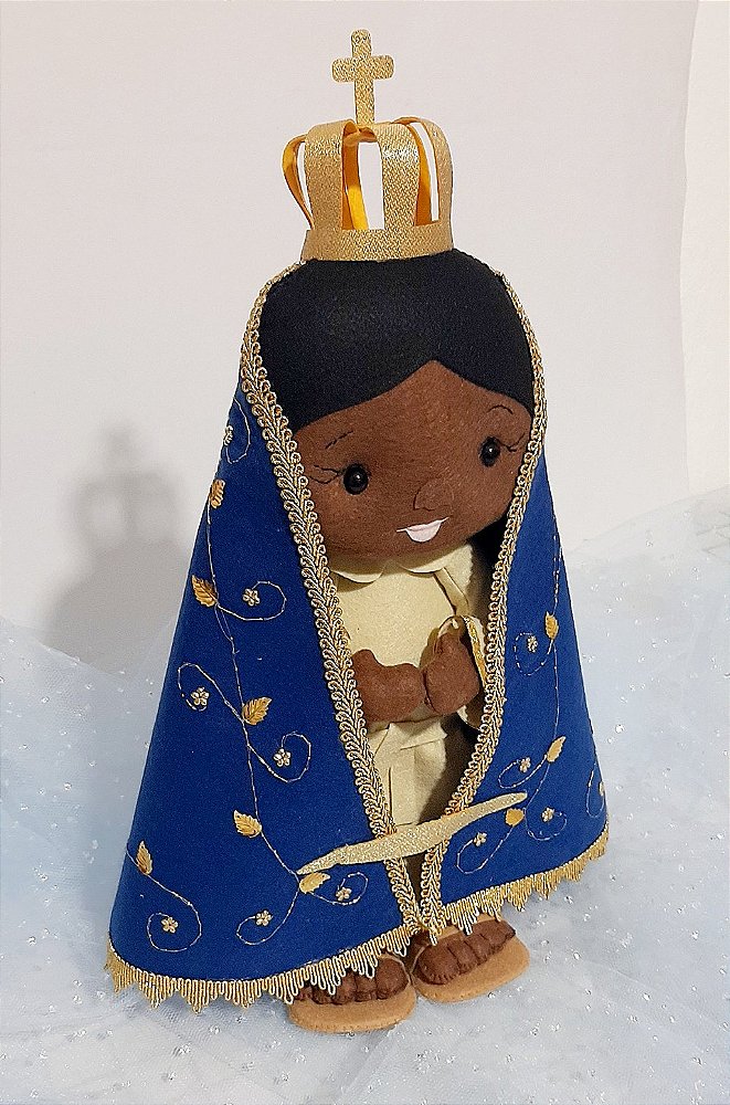 Boneca de Feltro Nossa Senhora Aparecida