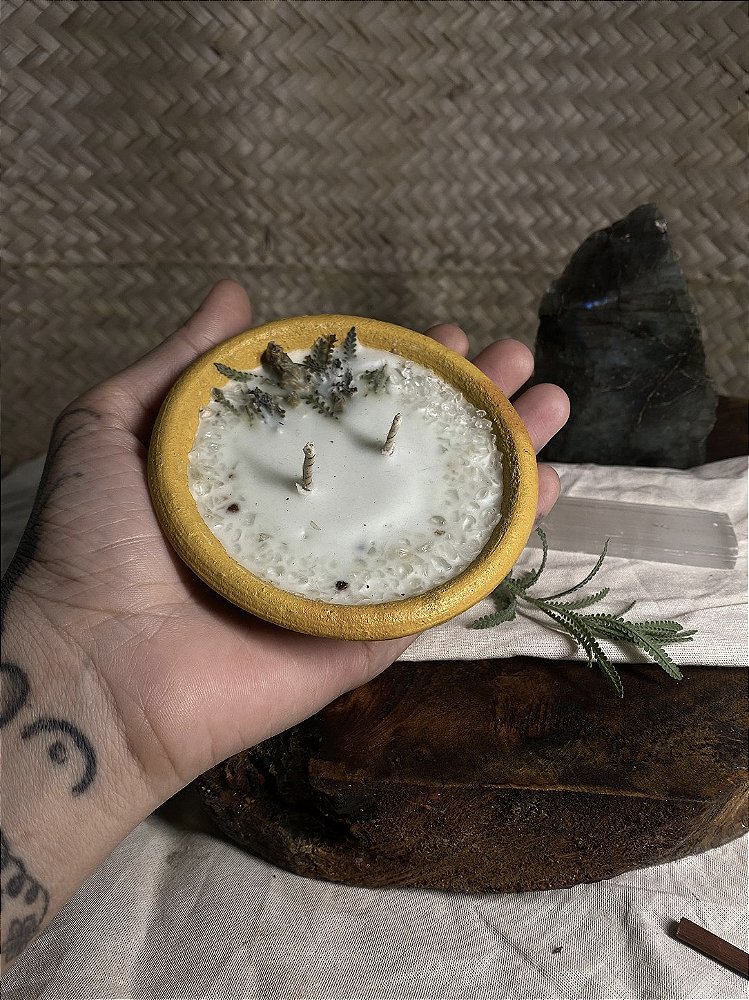 Vela Raízes da Brisa - Lavanda