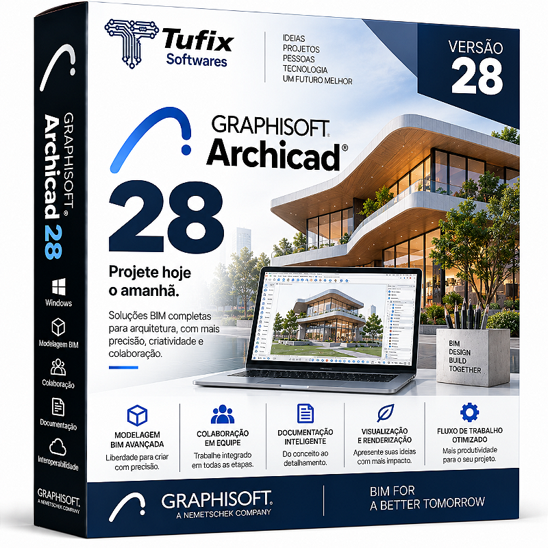 Archicad 28 - Software BIM Profissional para Windows