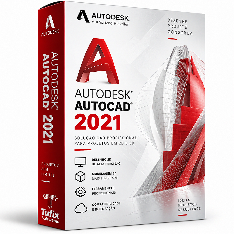 Autodesk AutoCAD 2021 - Licença Vitalícia