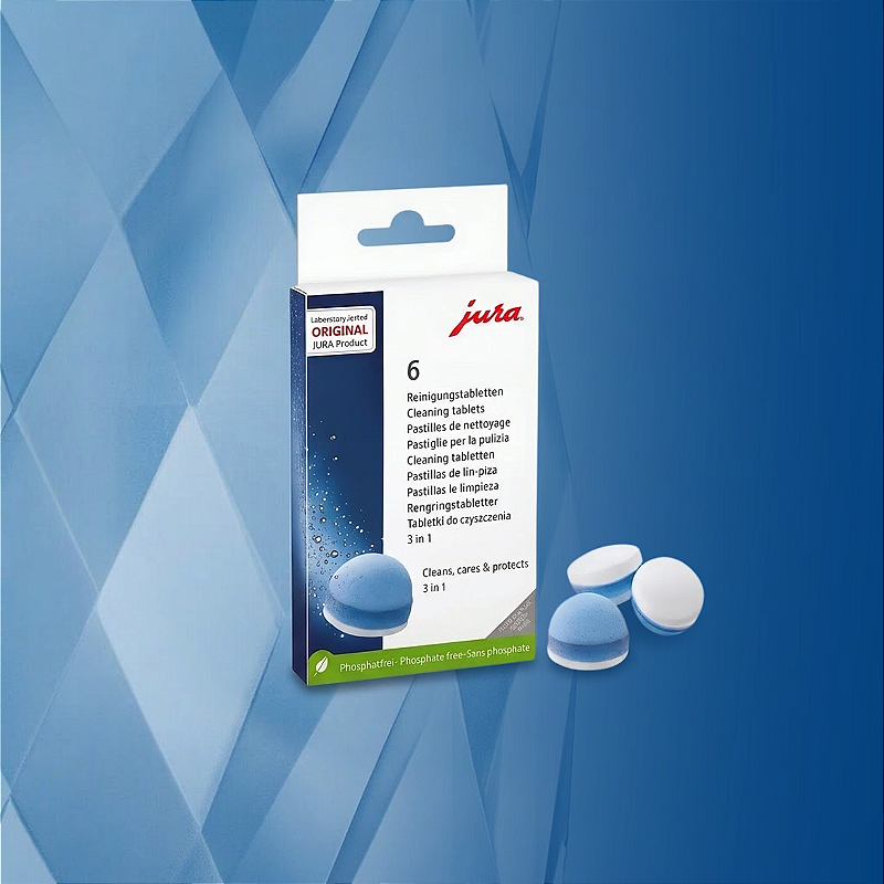 Kit Cafeteira Jura Filtro Claris Smart E 6 Pastilhas Limpeza