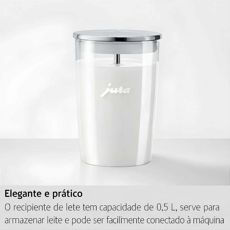 Recipiente De Leite Jura Vidro 500ml Para Cafeteiras Expresso
